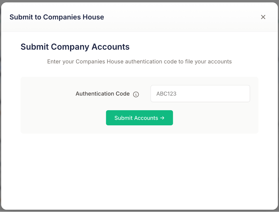 Submit to Companies House